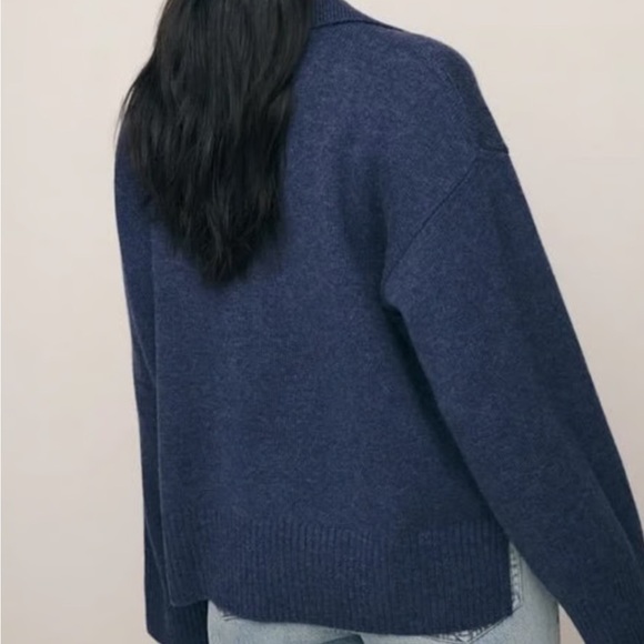 Reformation Oversized Sawyer cashmere sweater (Small) - Picture 4 of 8